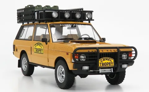 1/18 (Almost real) LAND ROVER RANGE ROVER ''CAMEL TROPHY'' PAPUA NEW GUINEA 1982 (Camel sarısı-Kum Sarısı)