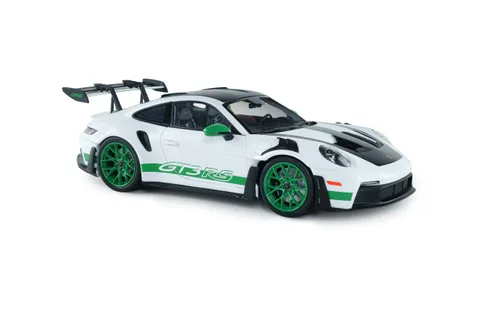 1/18 (Solido) PORSCHE 911 GT3 RS 2024 (Yeşil Şeritli Beyaz)