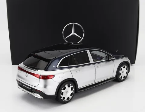1/18 (Nzg) MERCEDES-MAYBACH EQS 680 SUV 2024 (Z 296) (Gümüş-Mavi)