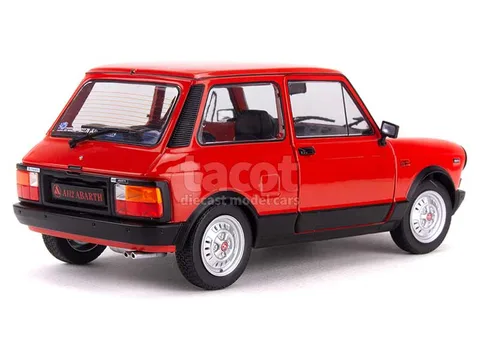 1/18 (Solido) AUTOBIANCHI A112 MK.5 ABARTH 1980 (Parlak Kırmızı)