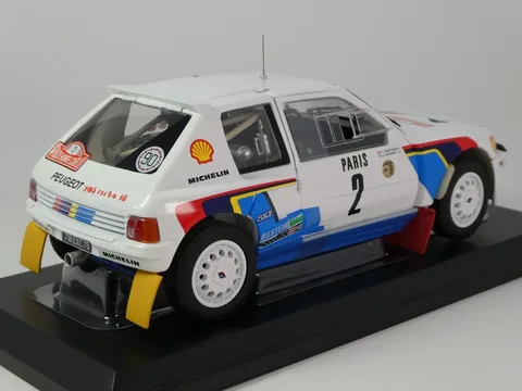 1/18 (Norev) PEUGEOT 205 T16 1985 MONTE-CARLO RALLY #2 ARİ VATANEN