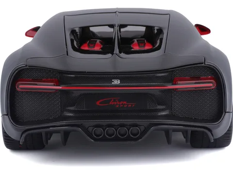 1/18 (Burago) BUGATTİ CHIRON SPORT (Kırmızı ve siyah)