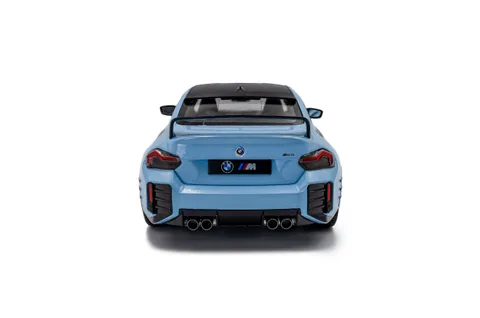 1/18 (Solido) BMW M2 PERFORMANCE PARTS – Zandvoort Blue – 2024 (Zandvoort Mavisi)
