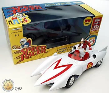 1/18 (Ertl) SPEED RACER MACH 5 (Beyaz)