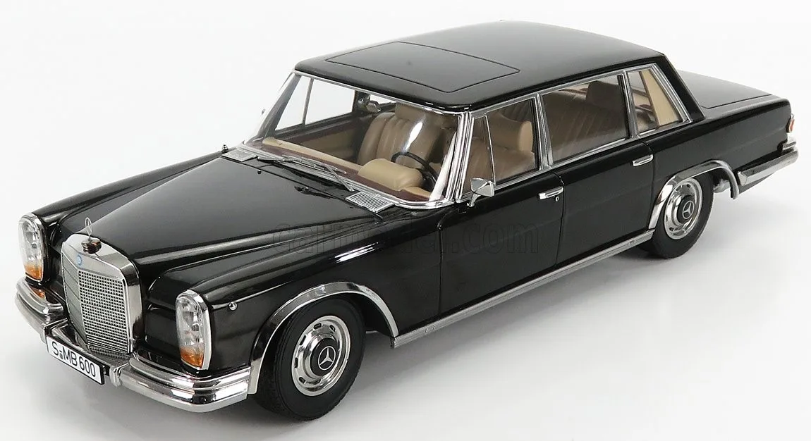 1/18 (KK scale) MERCEDES BENZ - S-CLASS 600 PULLMAN (W100) 1963 (Siyah)