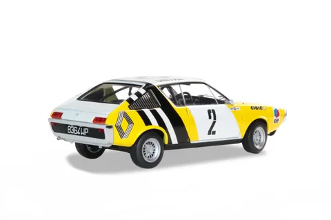 1/18 (Solido) RENAULT 17 RALLYE DE POLOGNE 1976 (Sarı-Beyaz-Siyah)