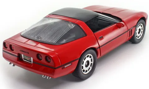 1/18 (Ertl) 1984 CHEVROLET CORVETTE COUPE (Parlak Kırmızı)