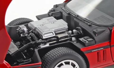 1/18 (Ertl) 1984 CHEVROLET CORVETTE COUPE (Parlak Kırmızı)
