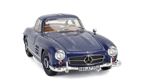 1/18 (Norev) MERCEDES-BENZ 300 SEL 1954 bLUE 183852