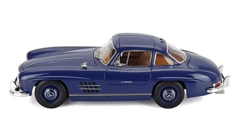 1/18 (Norev) MERCEDES-BENZ 300 SEL 1954 bLUE 183852