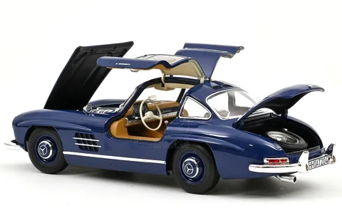 1/18 (Norev) MERCEDES-BENZ 300 SEL 1954 bLUE 183852