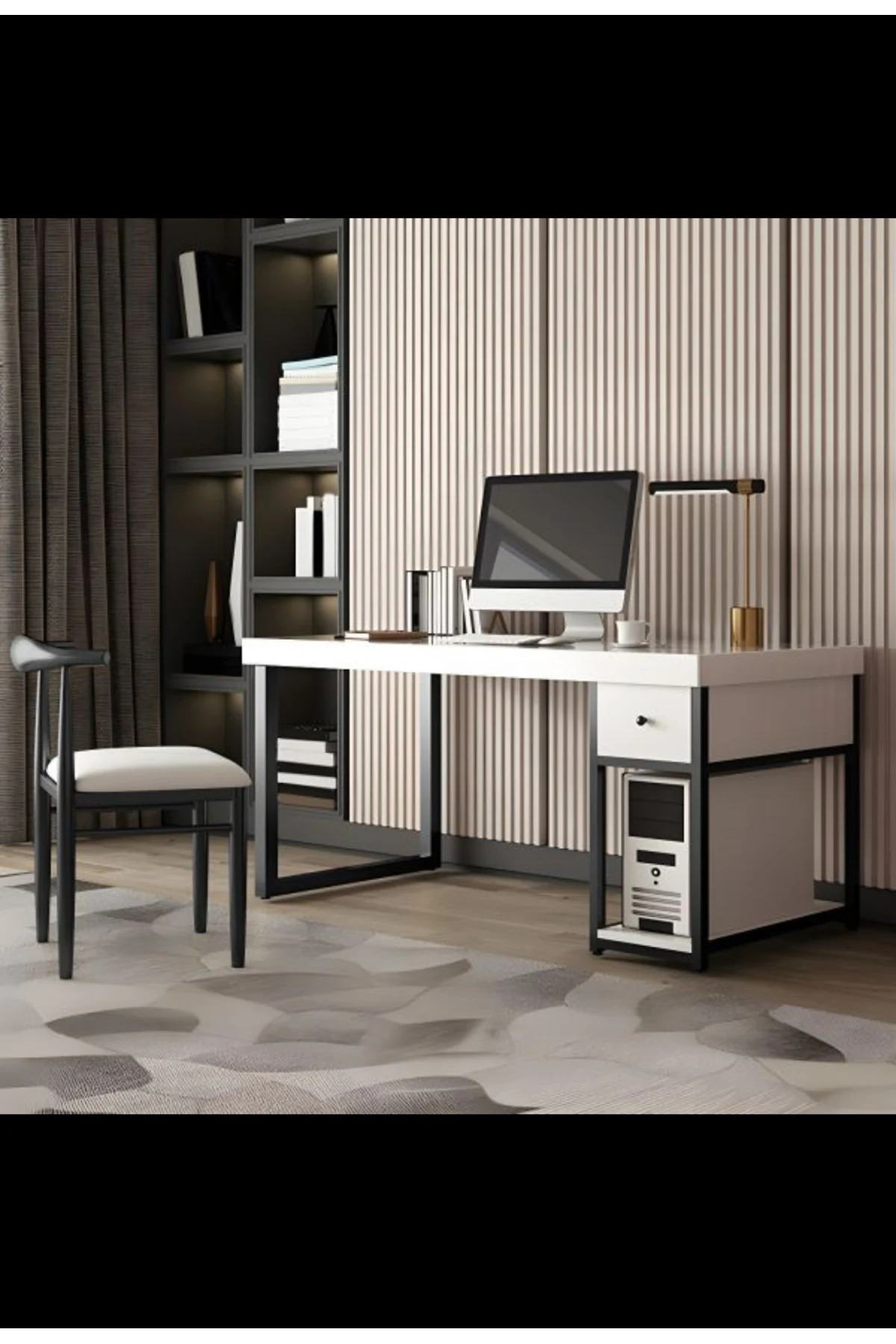 KC-9102 Metal Çalışma masası MDF Malzeme Tabla