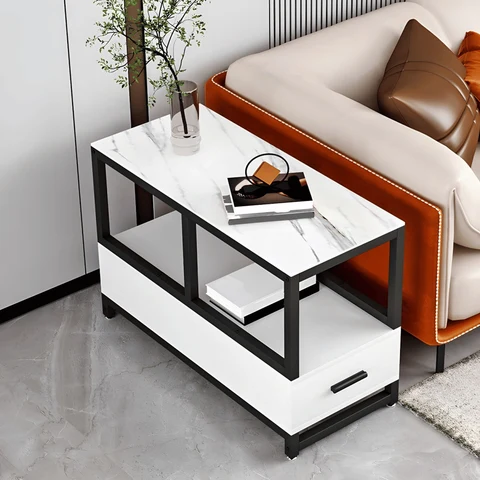 ZGN85745 Modern MDF Çekmeceli Yan Sehpa