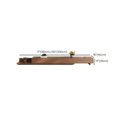 KTV-016 Modern Dikdörtgen TV Sehpası Ahşap 3 Çekmeceli 330 cm
