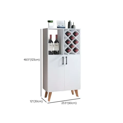 KC-063 Ayaklı Şarap Rafı MDF Şaraplık Alkol Rafı