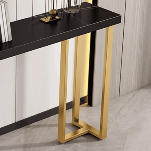 KC-0207 Metal Ayaklı Dikdörtgen Dresuar, Çizilmeye Dayanıklı MDF Üst
