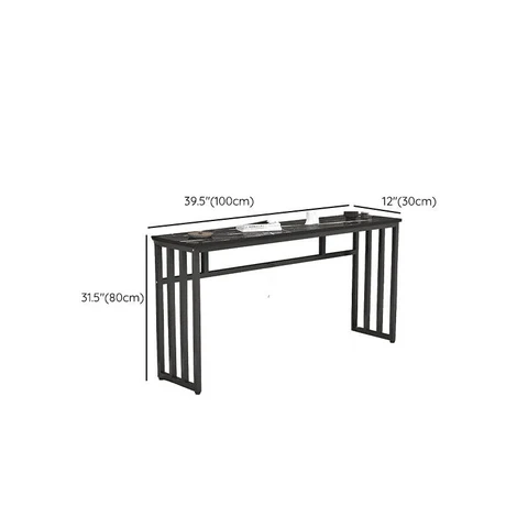 KC-0215 MDF Konsol Masası, Tasarım, Dikdörtgen, Metal Ayaklı Dresuar
