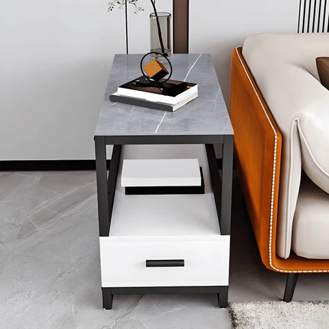ZGN85745 Modern MDF Çekmeceli Yan Sehpa