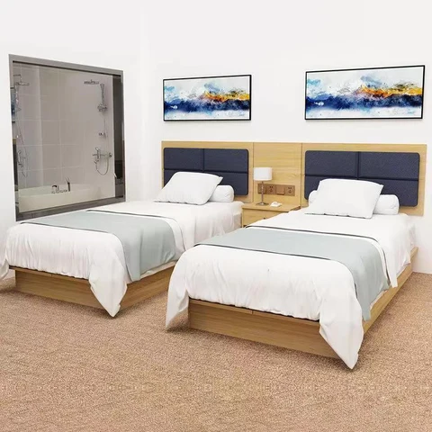 KC-034 Modern Lüks MDF Otel Yatak Odası Seti