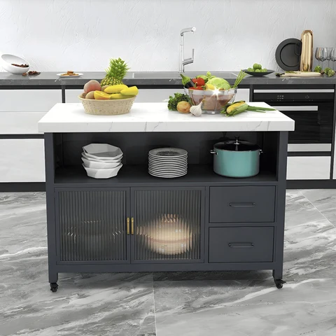 ADA68040 Modern MDF Mutfak Servis Adası