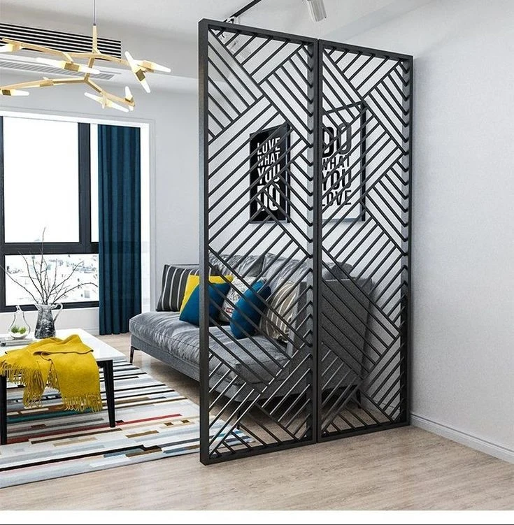 KC-025 Metal Duvar Bölücü Lobi - Otel ve Oda Bölücü Seperatör