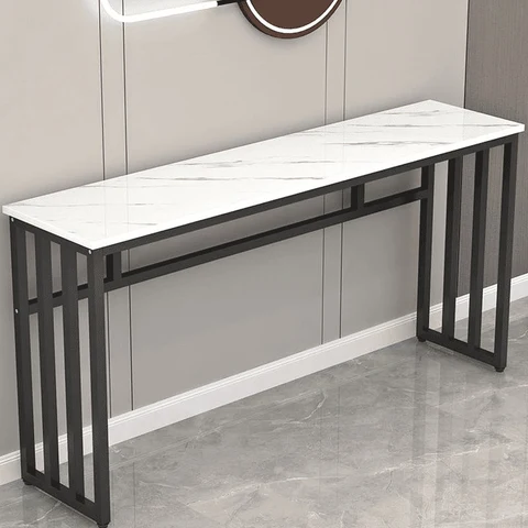 KC-0215 MDF Konsol Masası, Tasarım, Dikdörtgen, Metal Ayaklı Dresuar