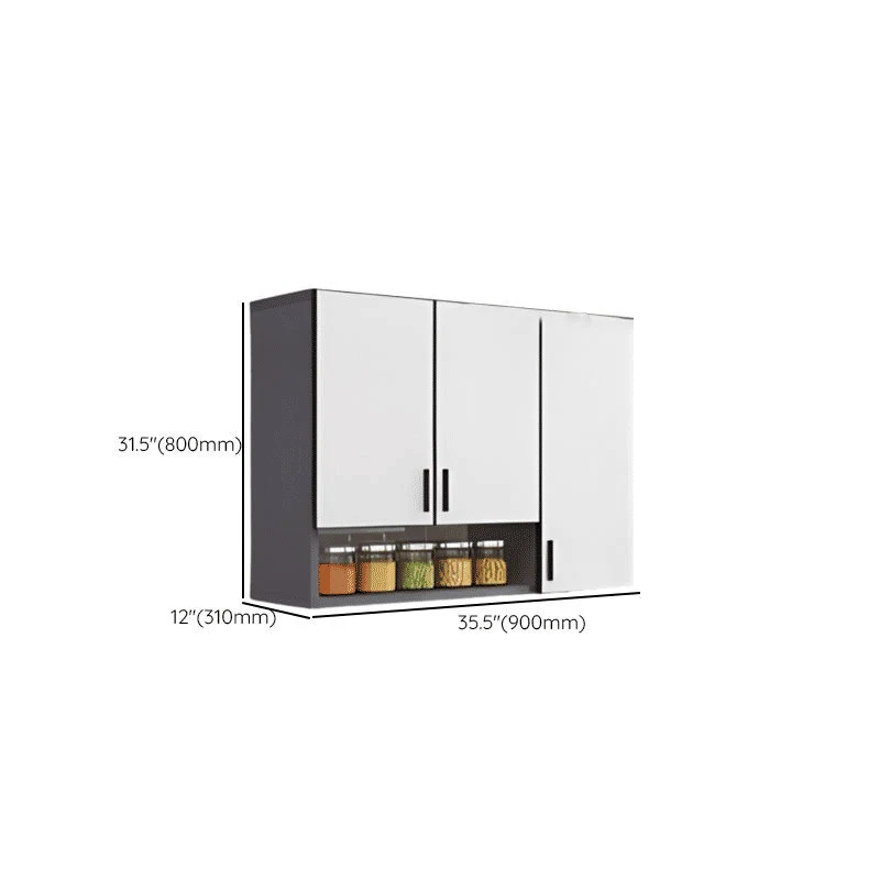 Modern Beyaz Metal Duvar Dolabı SKU8343732