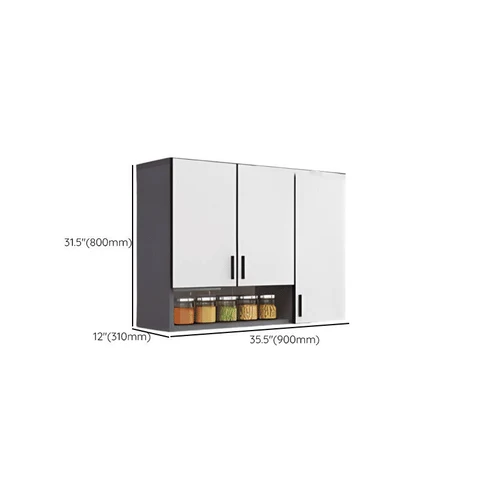 Modern Beyaz Metal Duvar Dolabı SKU8343732