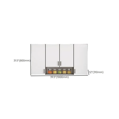 Modern Beyaz Metal Duvar Dolabı SKU8343732