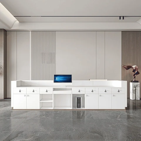 Modern Dikdörtgen Resepsiyon Masası SKU7973165