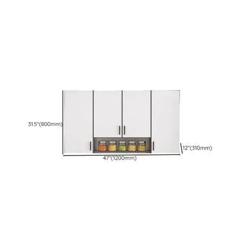 Modern Beyaz Metal Duvar Dolabı SKU8343732