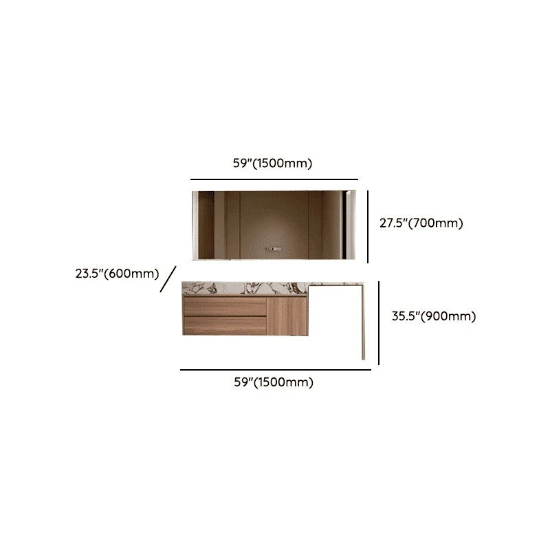Modern Dikdörtgen Banyo Dolabı SKU8591663