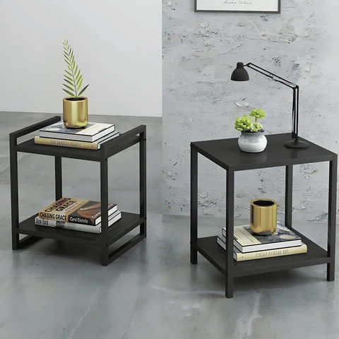 Modern Metal Açık Raflı Komodin