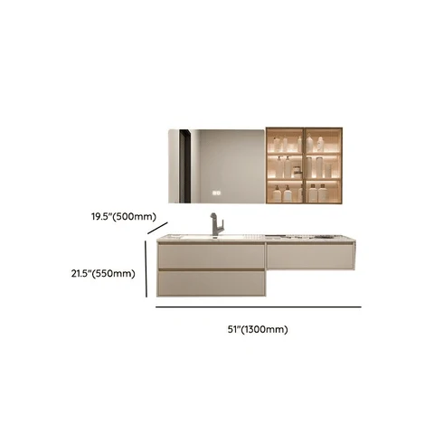 Modern Ahşap Banyo Dolabı Seti SKU8348895