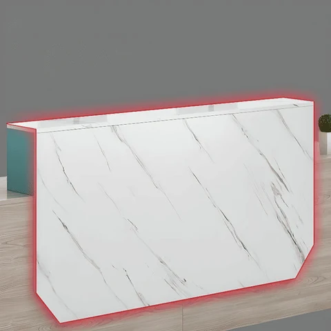 Modern Ahşap Karşılama ve Danışma Masası SKU8344215