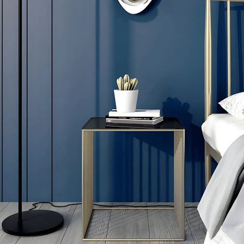 Glam Açık Depolamalı Metal Komodin SKU2827996