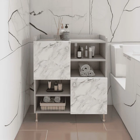 Modern Metal Banyo Dolabı