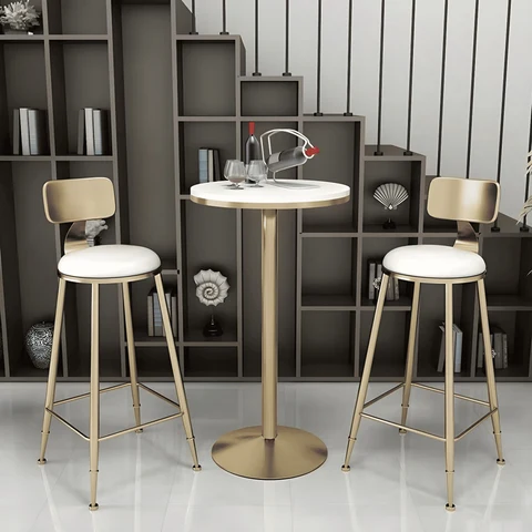 Modern Mermer Bar Masası