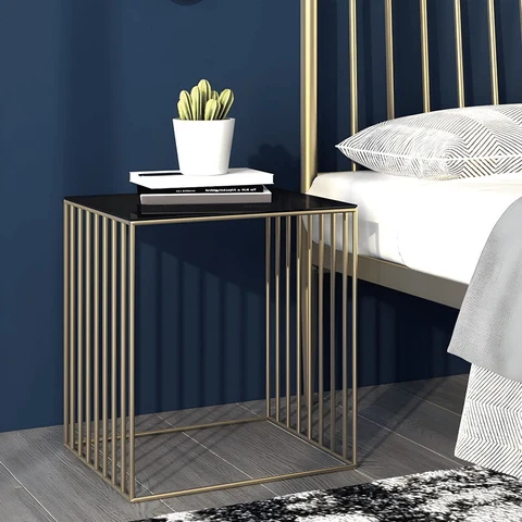 Glam Açık Depolamalı Metal Komodin SKU2827996
