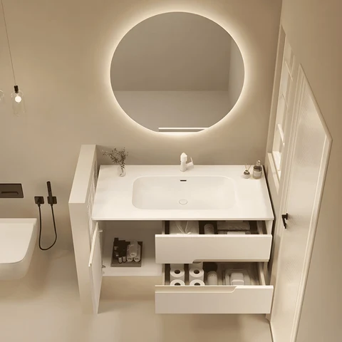 Modern Aynalı Banyo Dolabı SKU4204787