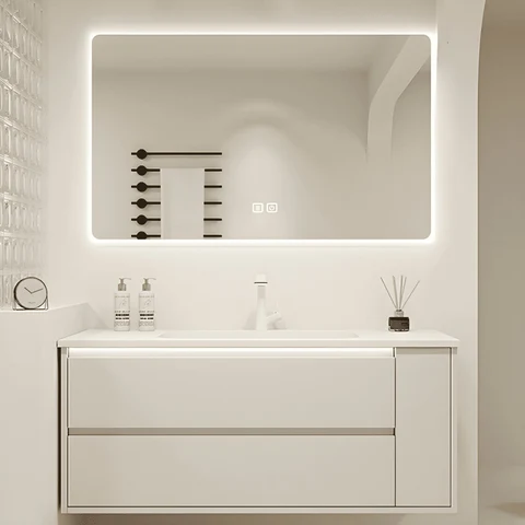 Modern Duvara Monte Banyo Dolabı SKU4204818