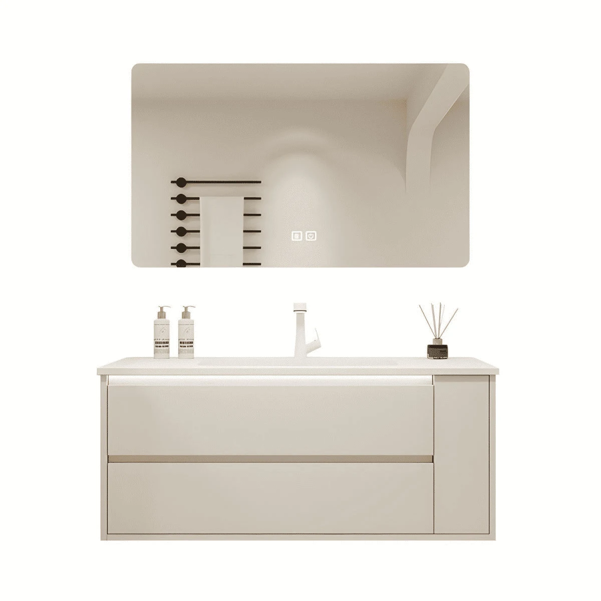 Modern Duvara Monte Banyo Dolabı SKU4204818