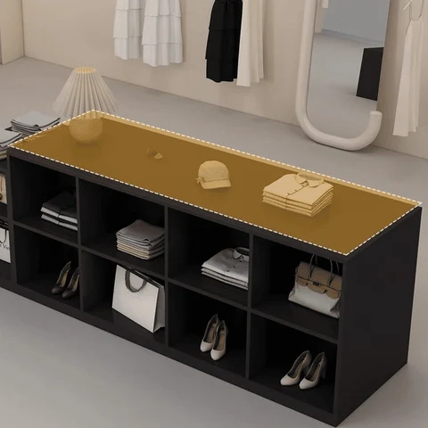 Modern Sade Ahşap Teşhir Masası SKU9464465