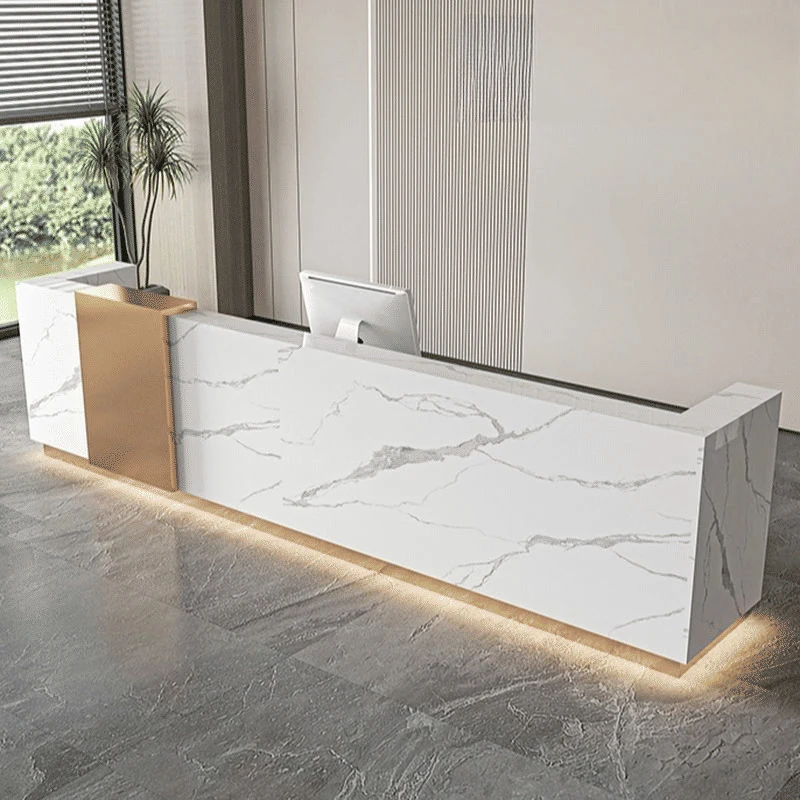 Modern Dikdörtgen Resepsiyon Masası SKU7973165
