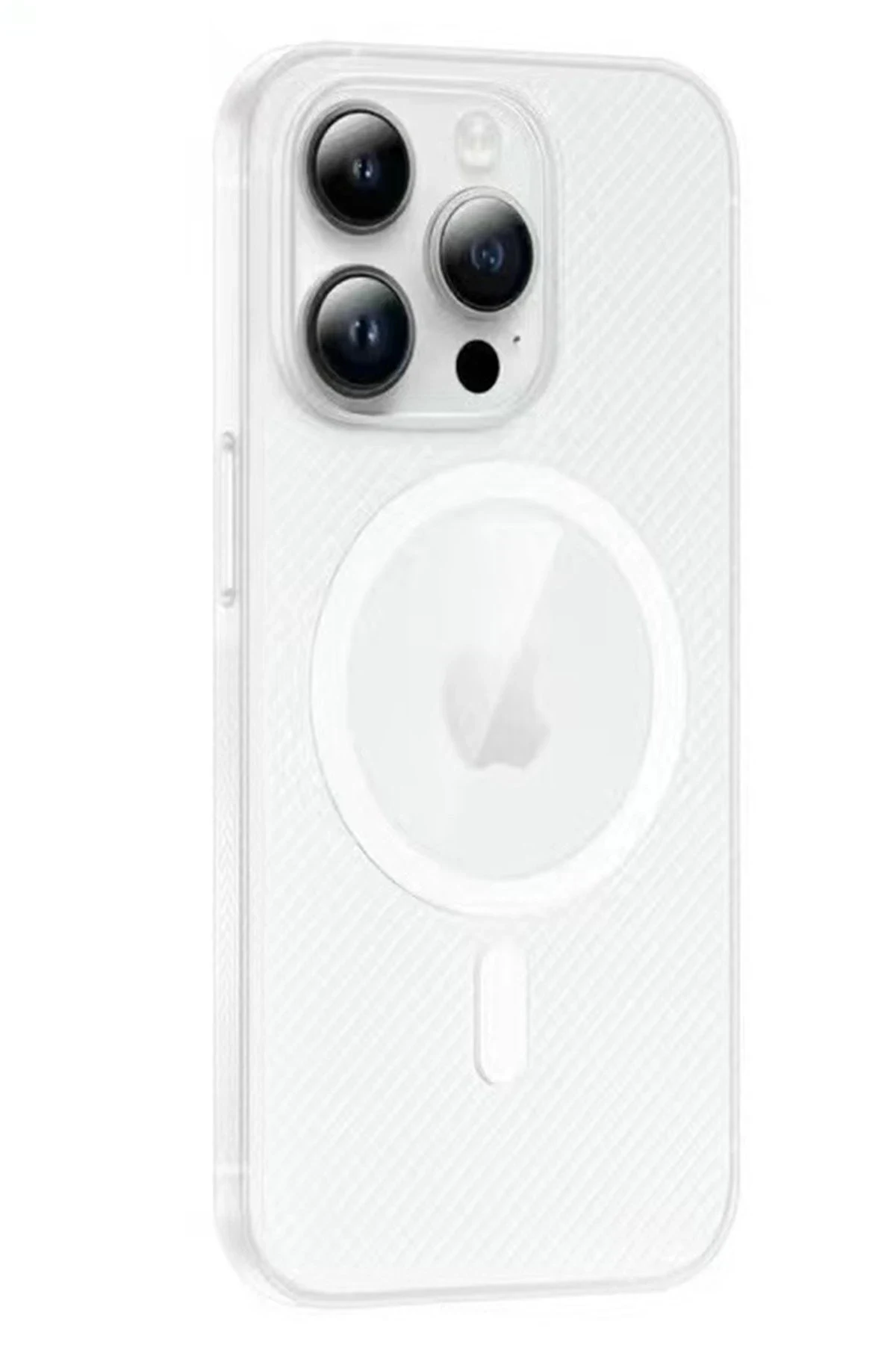 Movenchy Apple iPhone 14 Pro Kılıf PP Magsafe Kapak - Beyaz