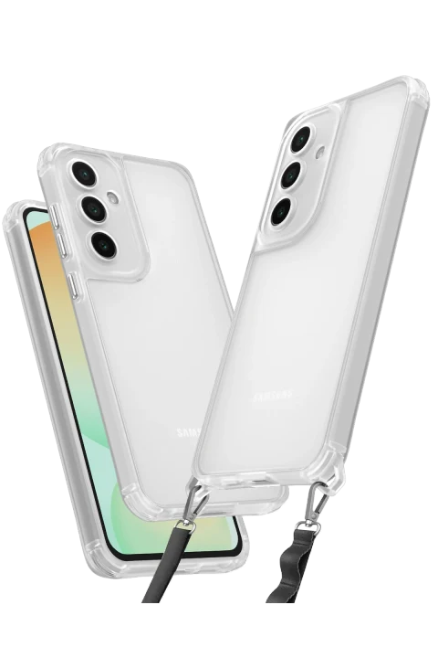 uryport Samsung Galaxy A16 5G Kılıf Penta Silikon Kılıf - Şeffaf