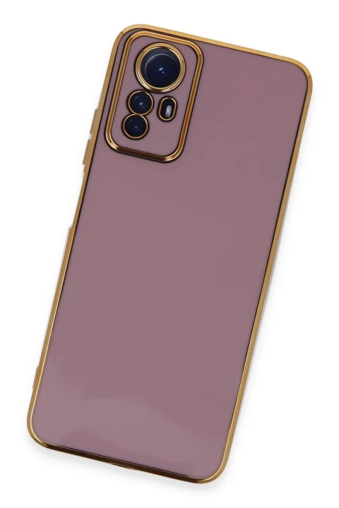 uryport Xiaomi Redmi Note 12S Kılıf Volet Silikon - Mor