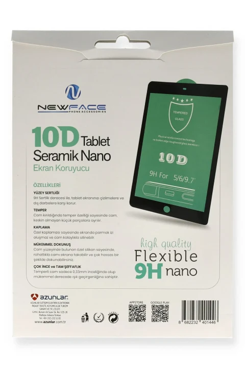 uryport Apple iPad Mini 5 Tablet 10D Seramik Nano