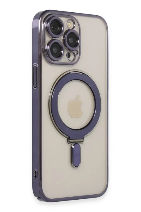 Joko Apple iPhone 14 Pro Era Magsafe Standlı Kapak - Derin Mor