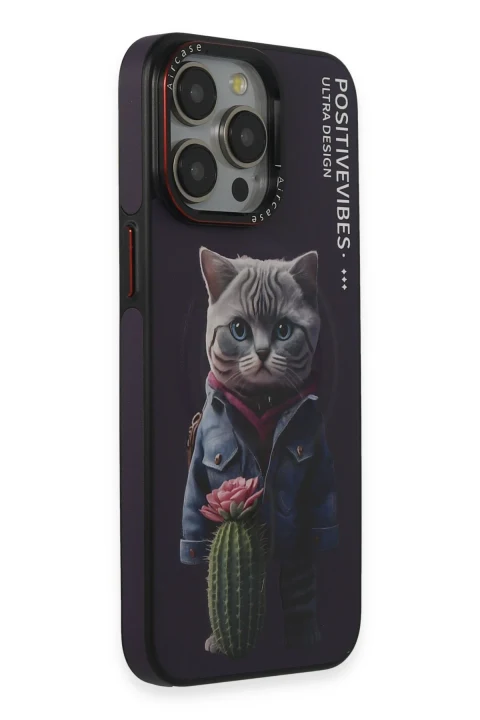 Joko Apple iPhone 16 Pro Max Fun Magsafe Kapak - Derin Mor